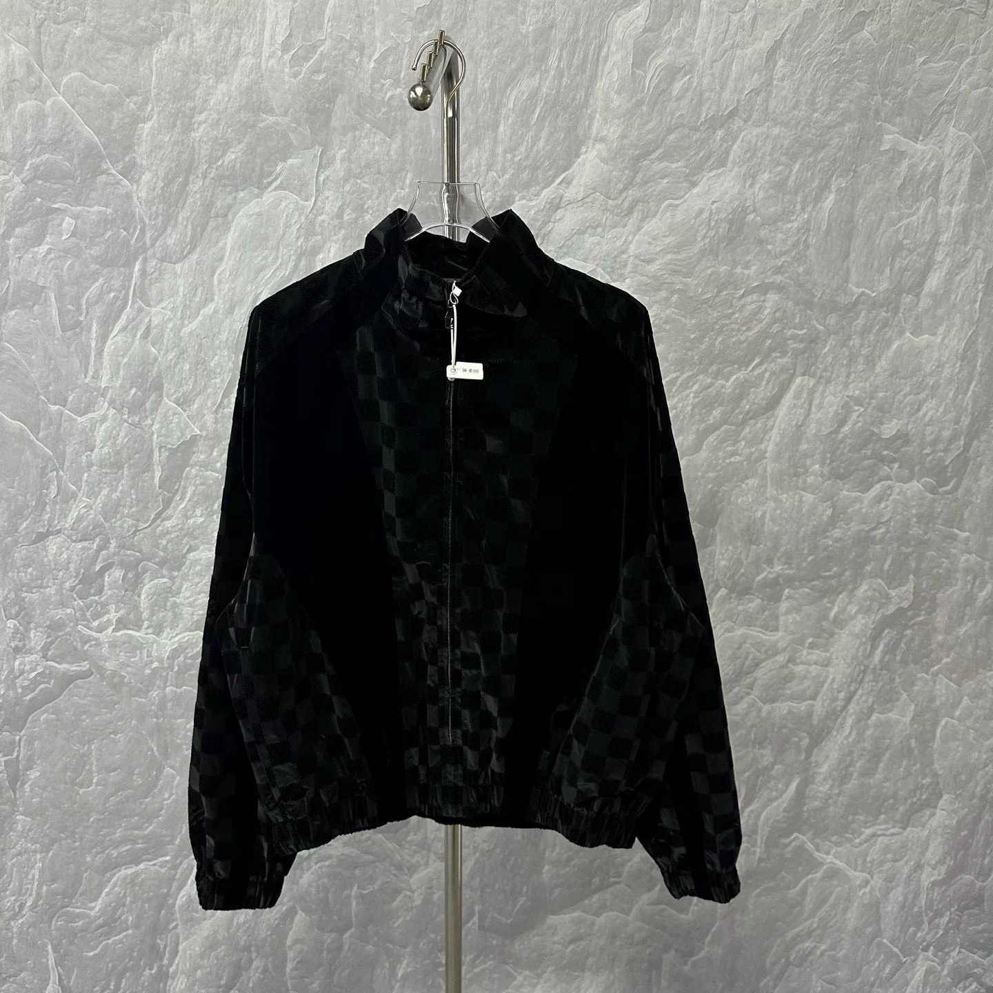 Louis Vuitton SS25 Checkerboard Flocked Jacket