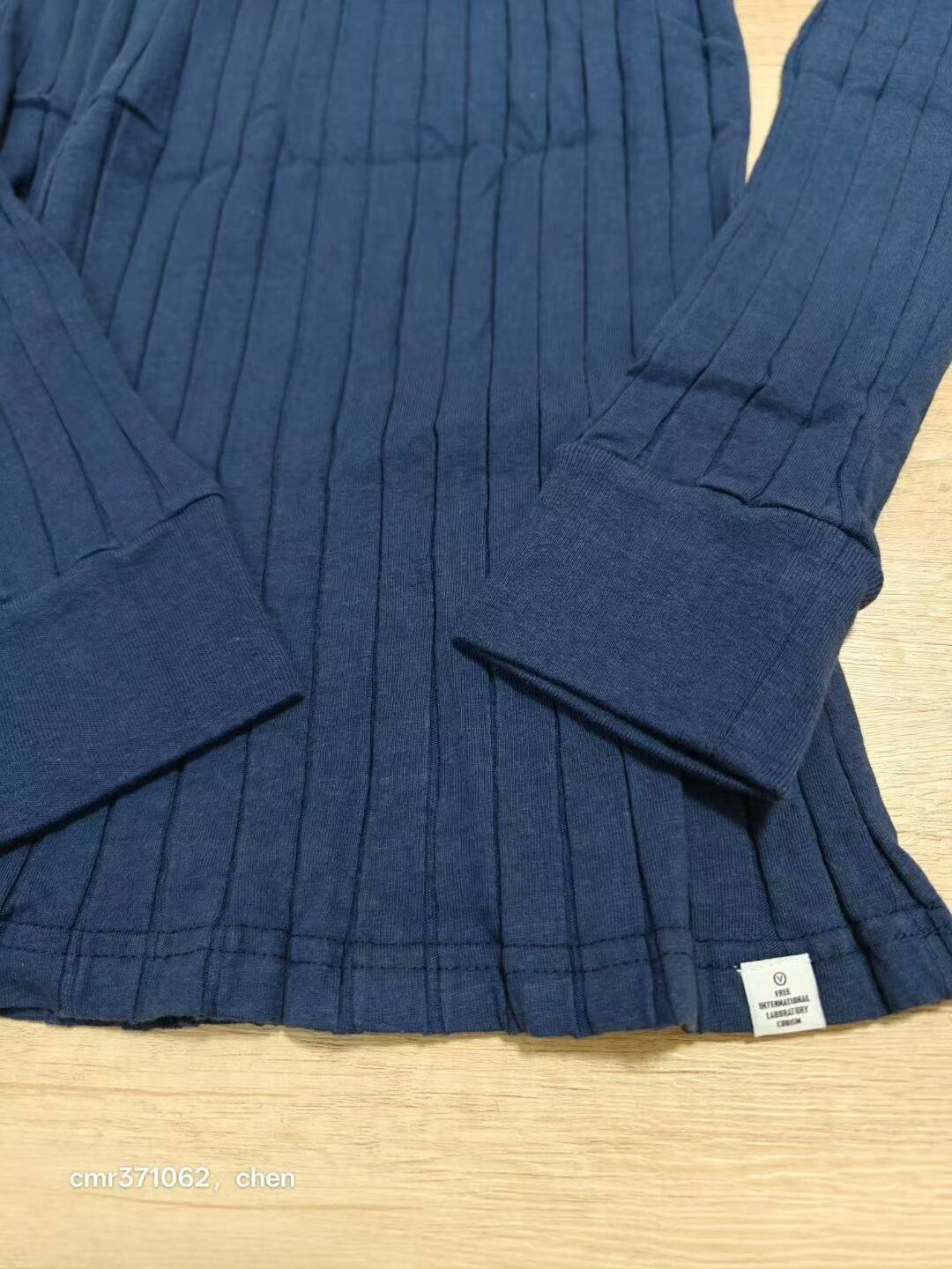visvim 15AW Ribs Henley L/S — label