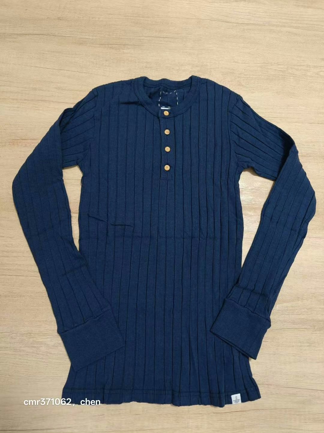 visvim 15AW Ribs Henley L/S