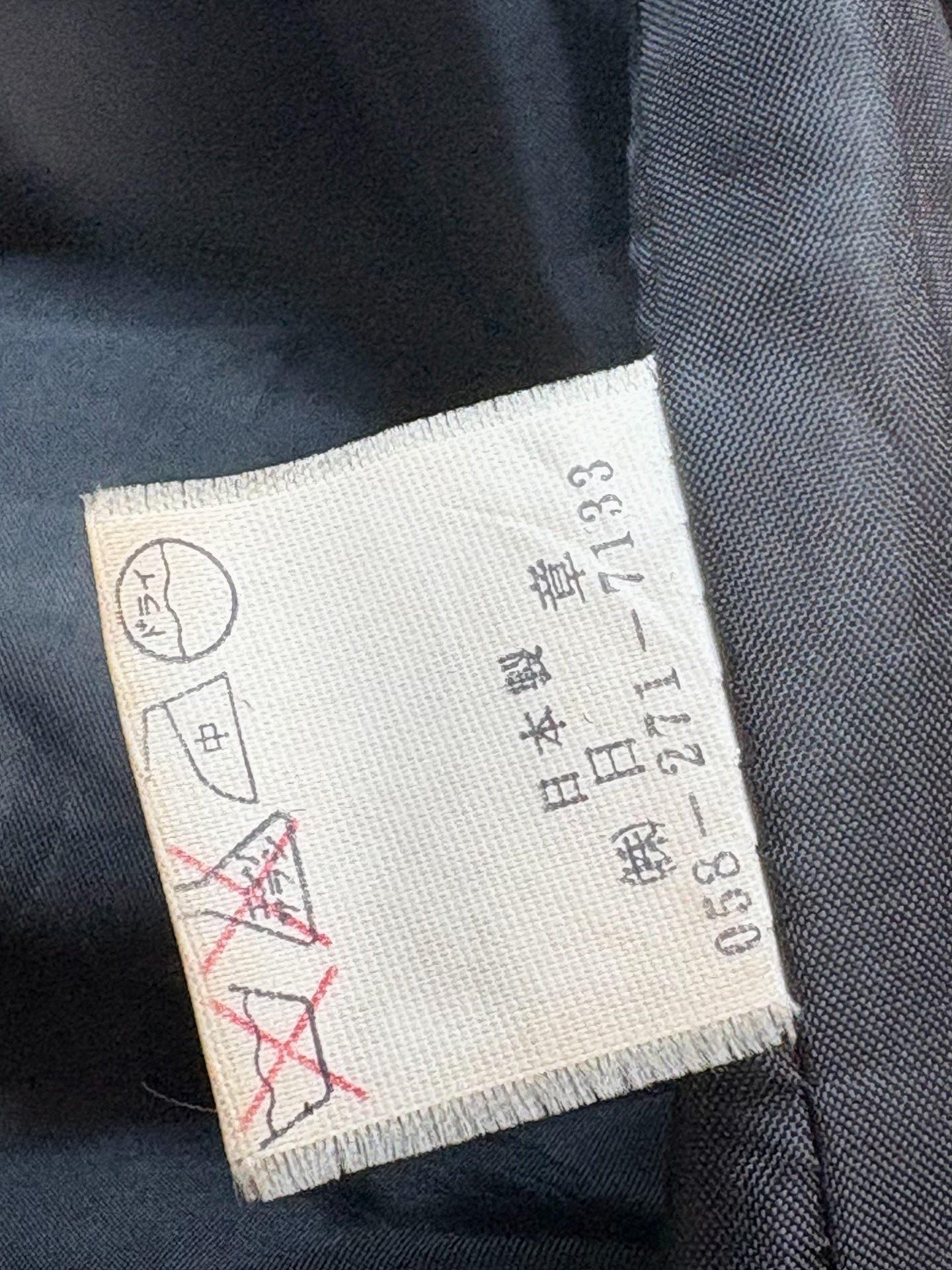 Devill‘n Bass Wool Strapped Coat — back