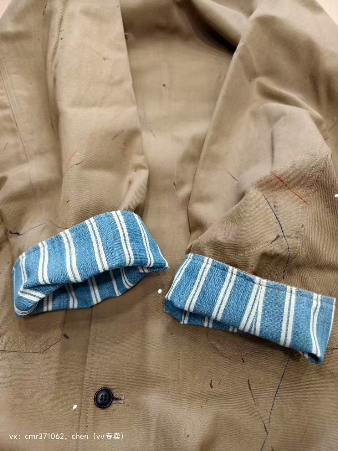 VISVIM 20AW GREASE MONKEY COAT — detail