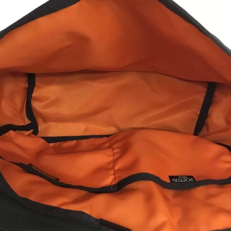 PORTER Yomiuri Giants Black Orange Messenger Bag — label