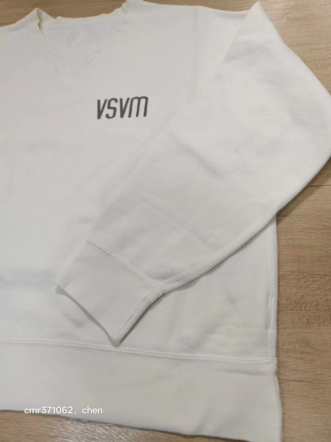 visvim 24ss Spot Jumbo SB Sweat L/S — back