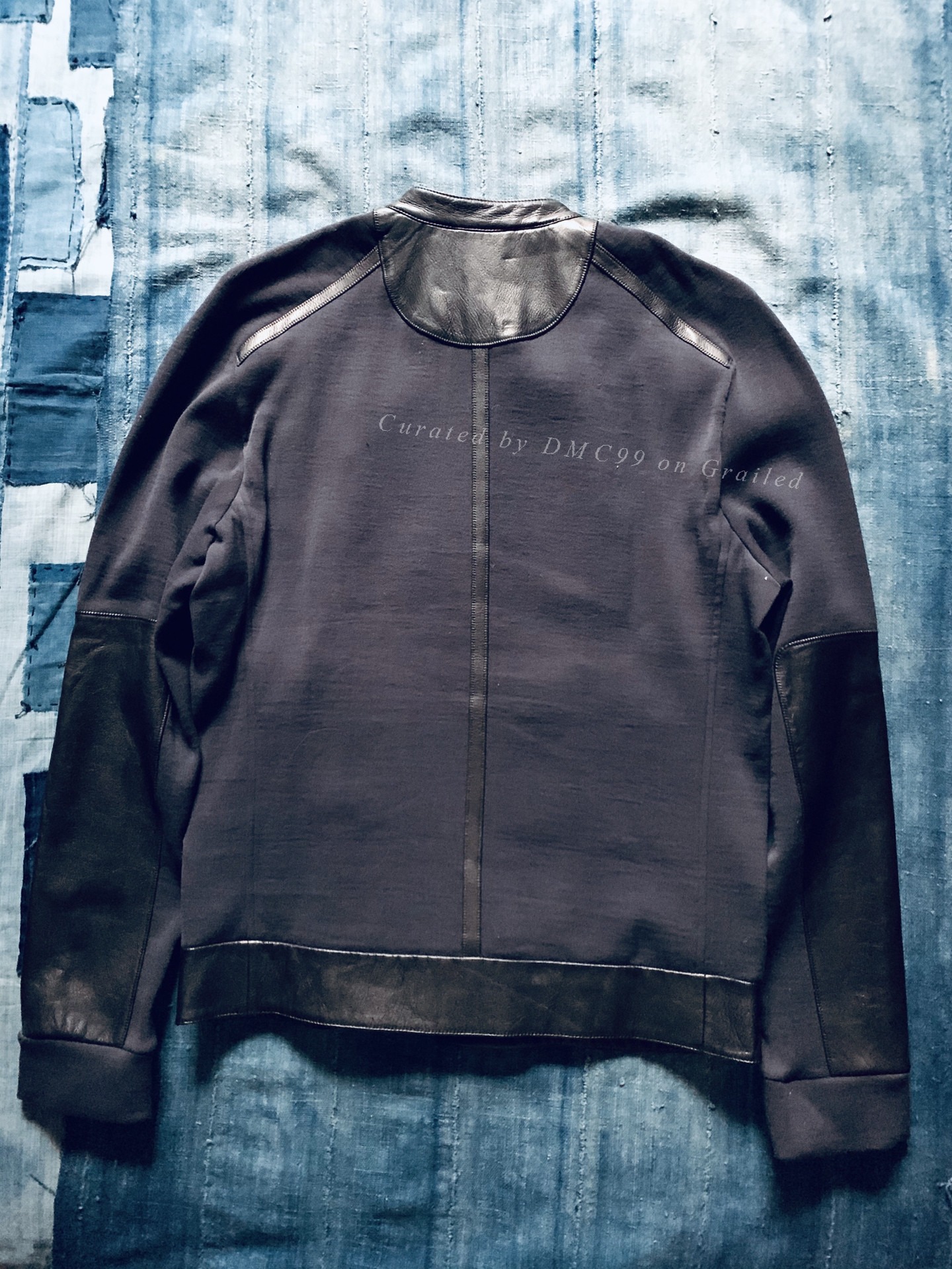 Bottega Veneta 12FW Mixed Leather Blouson — front