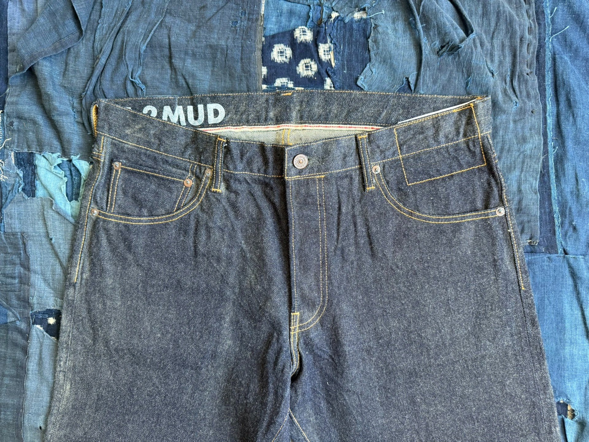 VISVIM 22AW SOCIAL SCULPTURE 01 SLIM RAW — back