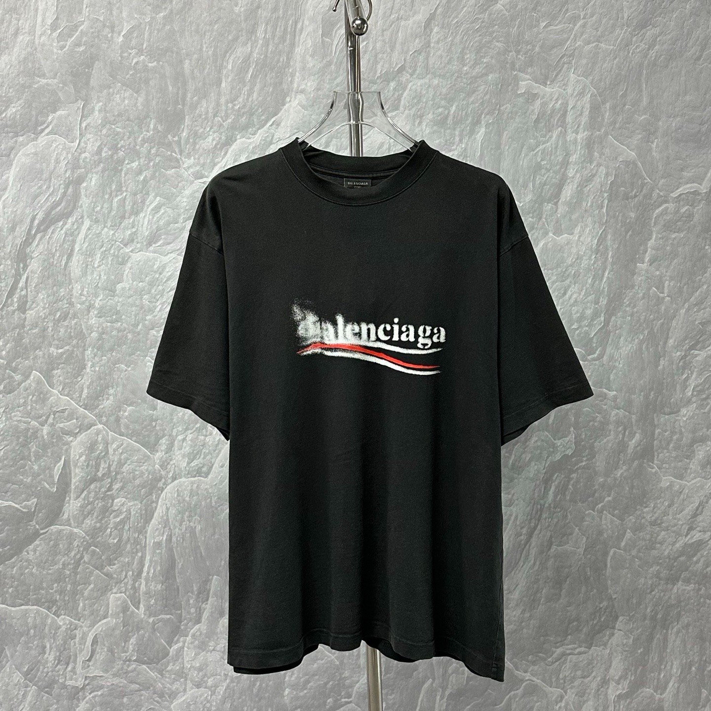 Balenciaga SS24 Blurry Coke Print T-Shirt