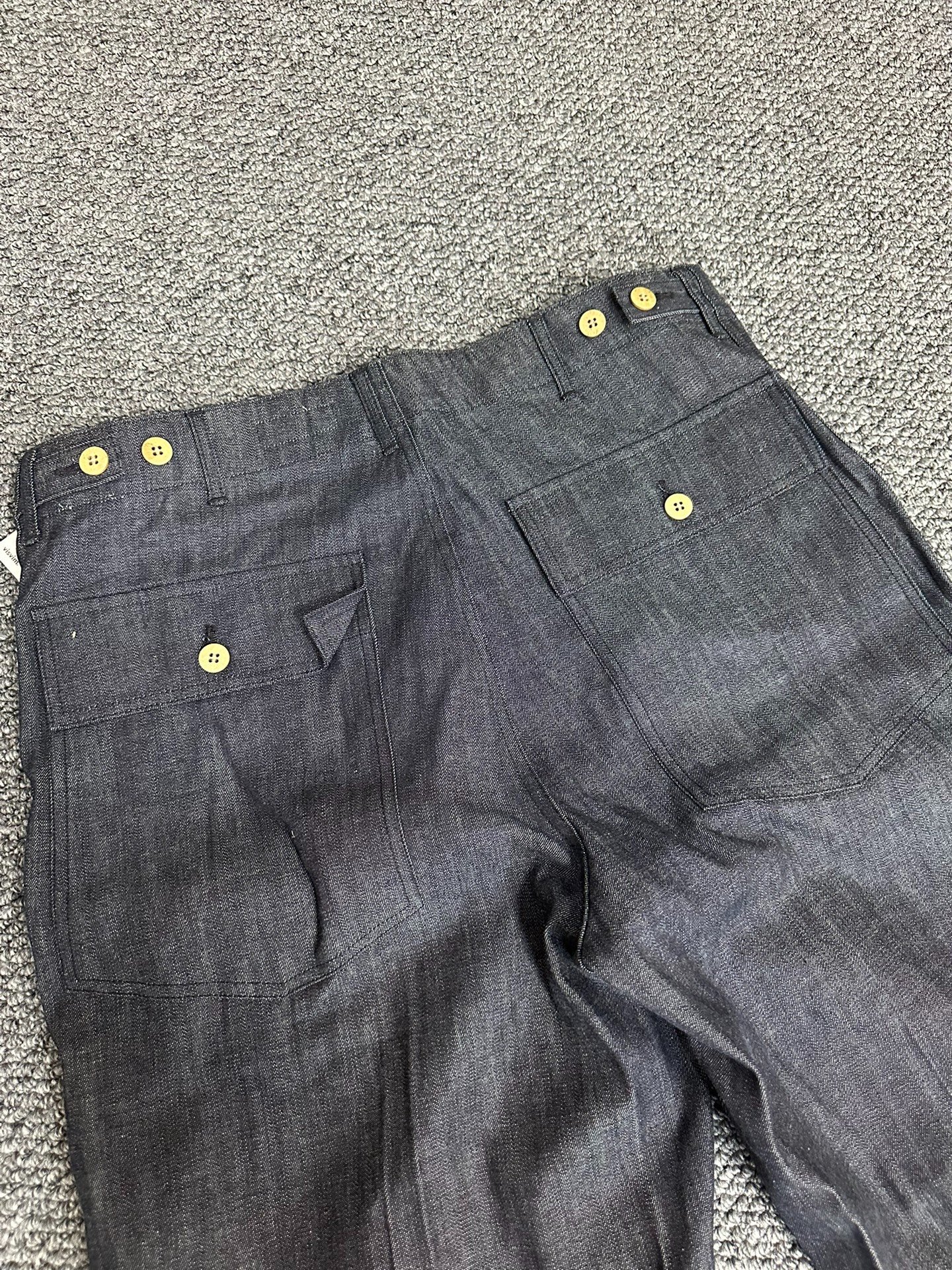 VISVIM SS BENNING PANTS UNWASHED 25AW — label