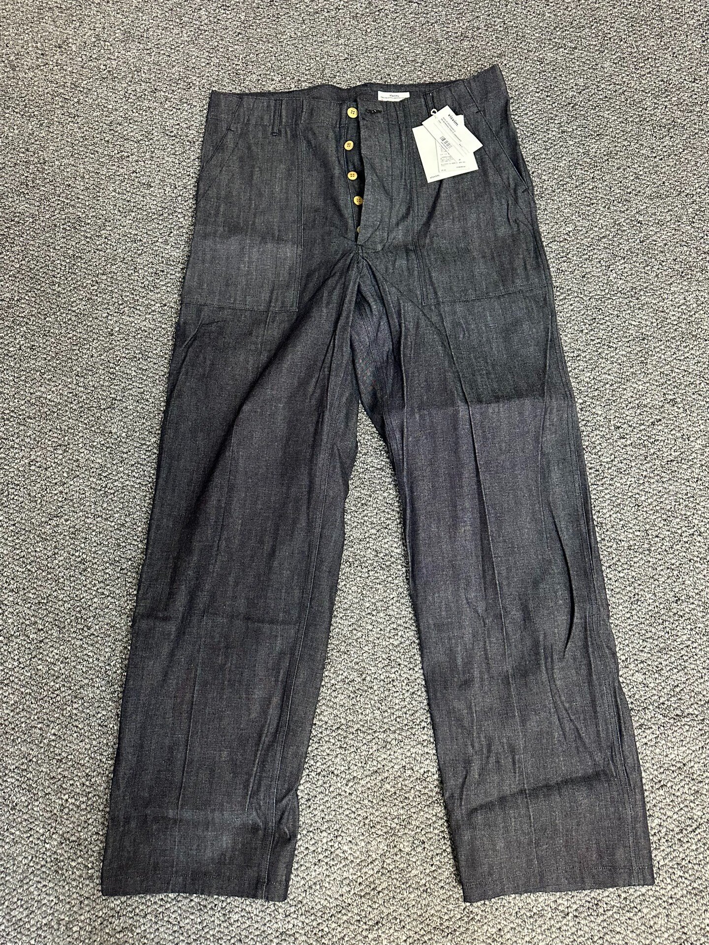 VISVIM SS BENNING PANTS UNWASHED 25AW
