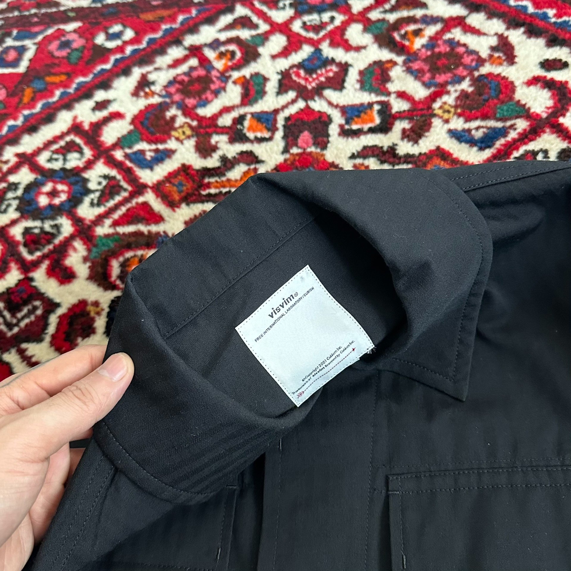 visvim 21AW Kilgore Four-Pocket Jacket Size 2 — label