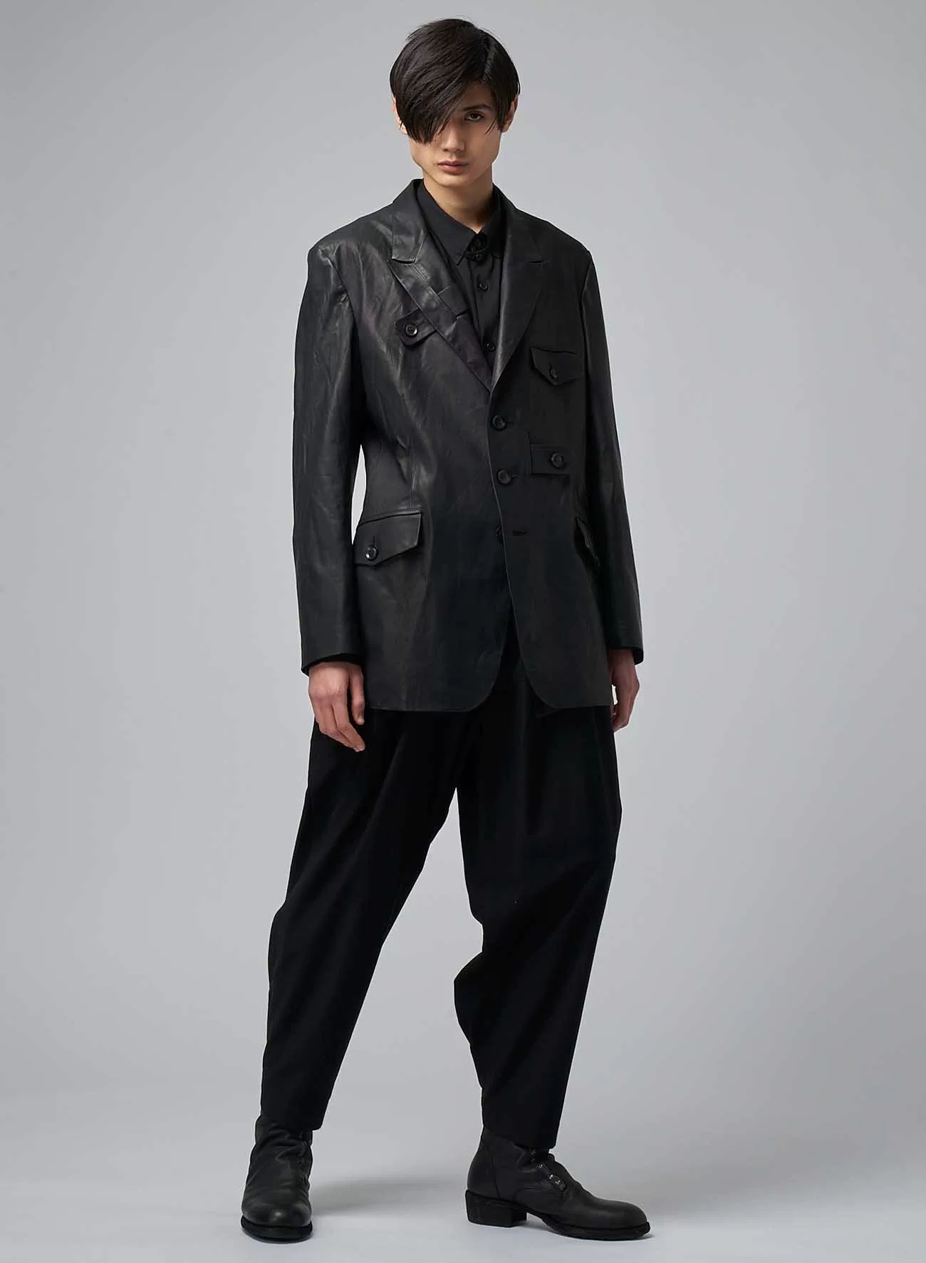 Yohji Yamamoto x ISAMU KATAYAMA BackLash Jacket — label