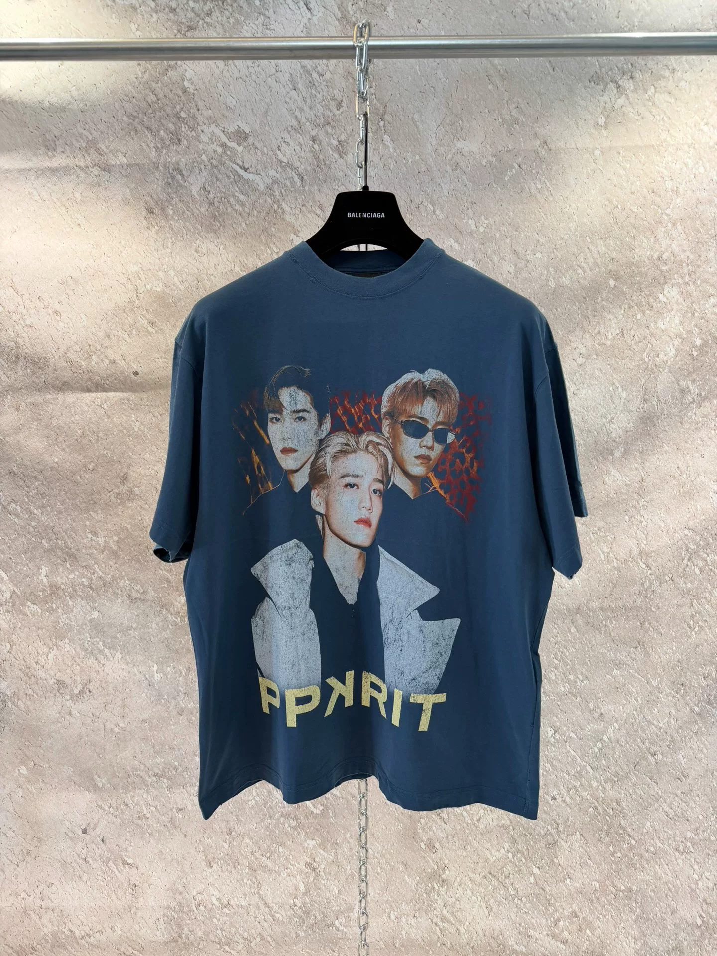 Balenciaga PP Portrait Short-sleeve T-shirt