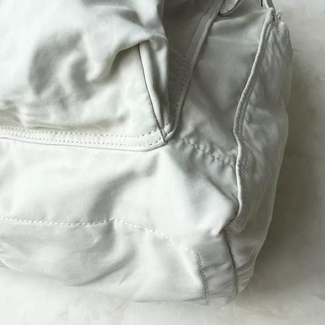 PORTER MILE White Daypack Japan — label