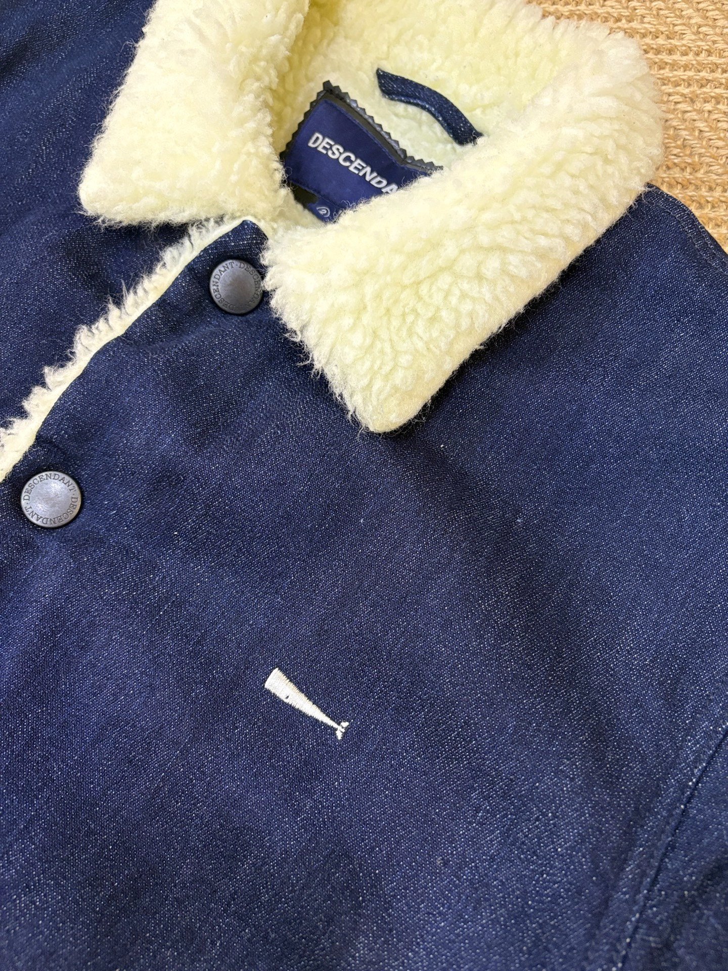 Descendant Collier Denim Jacket — back