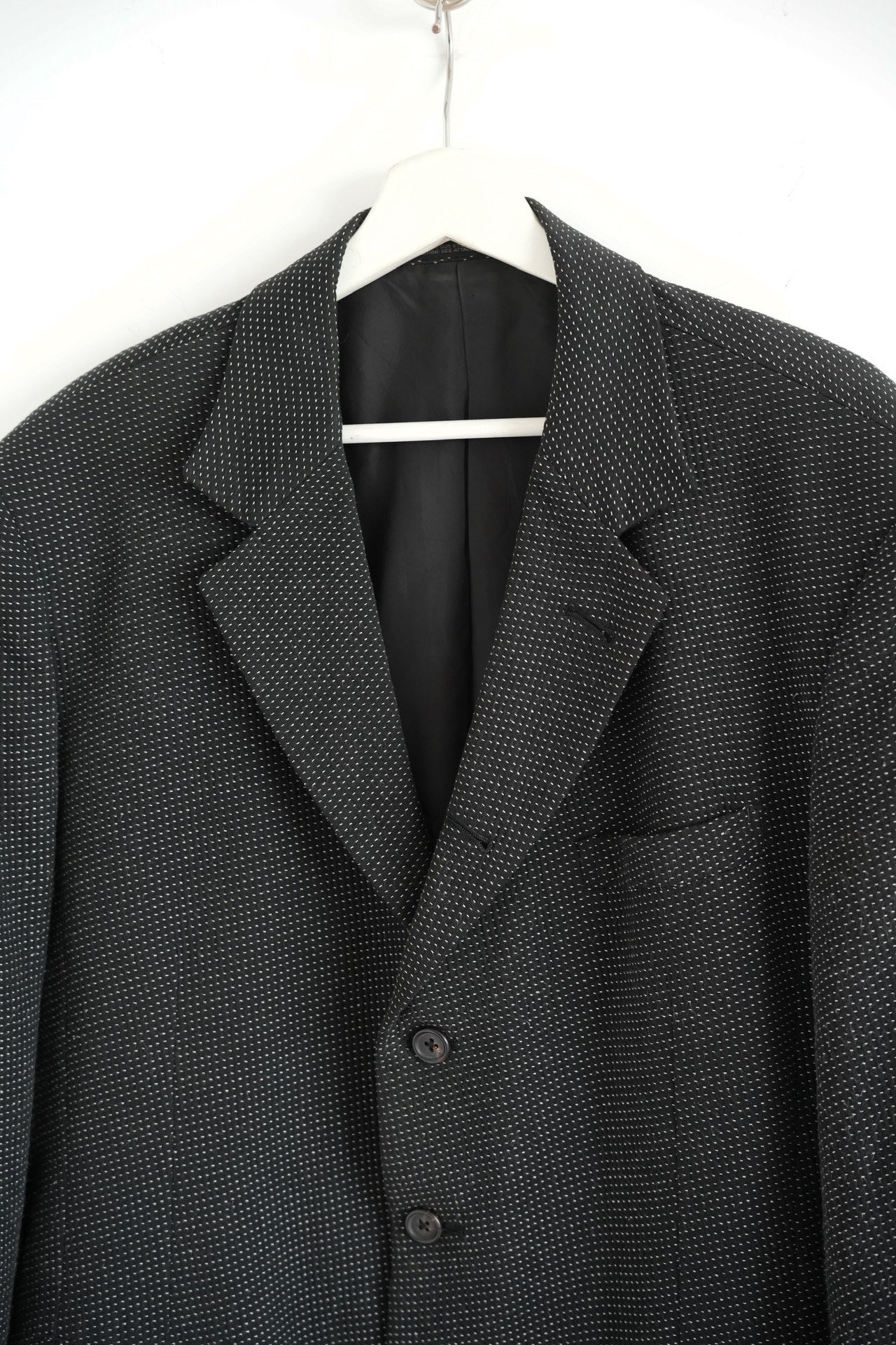Yohji Yamamoto 95SS Embroidered Runway Suit — back