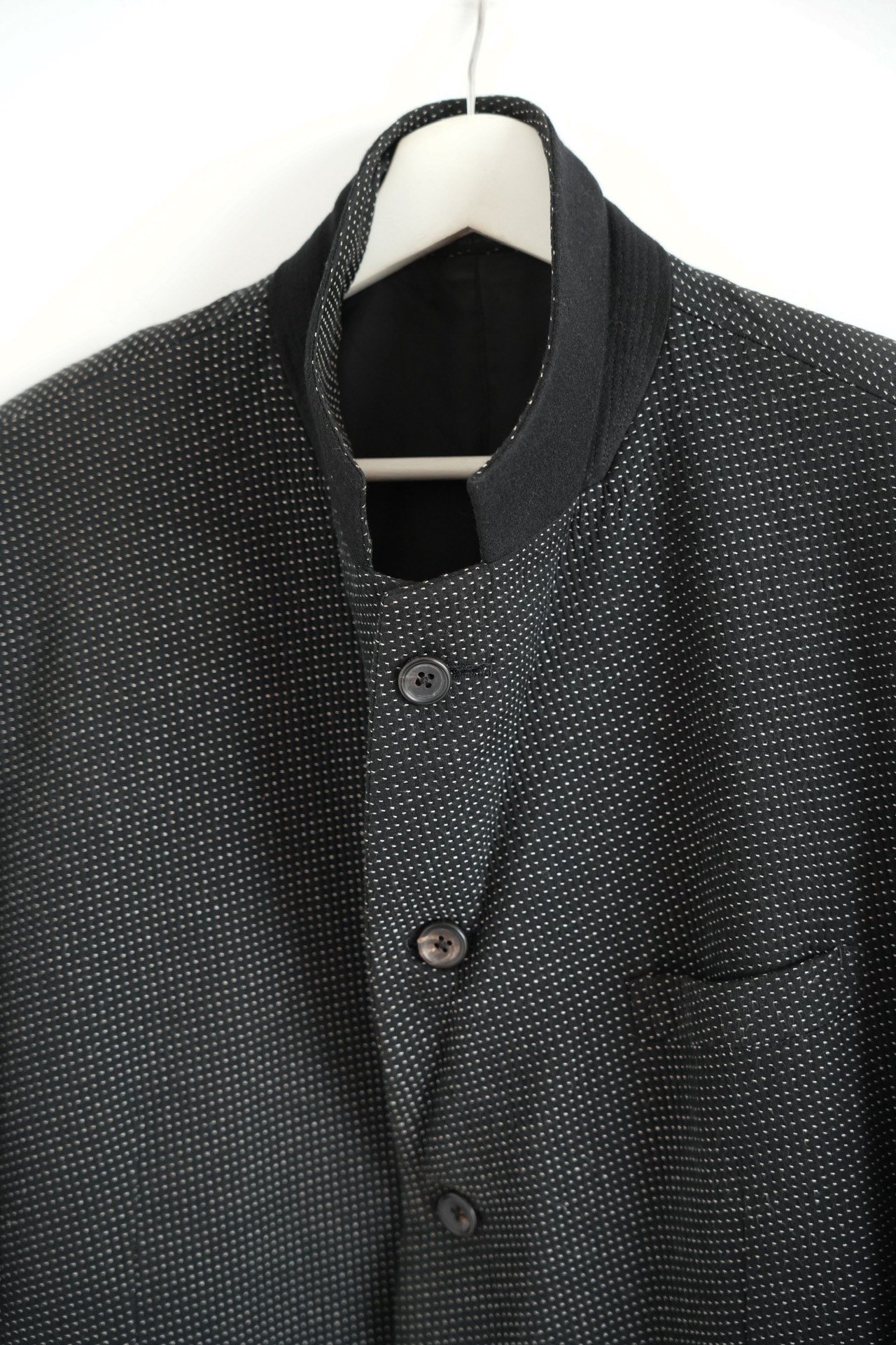 Yohji Yamamoto 95SS Embroidered Runway Suit — label