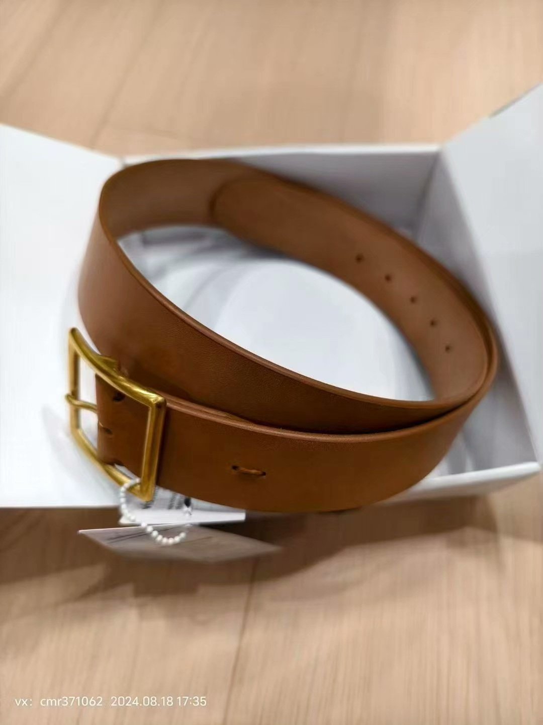 VISVIM 24AW PLAIN BELT 45MM
