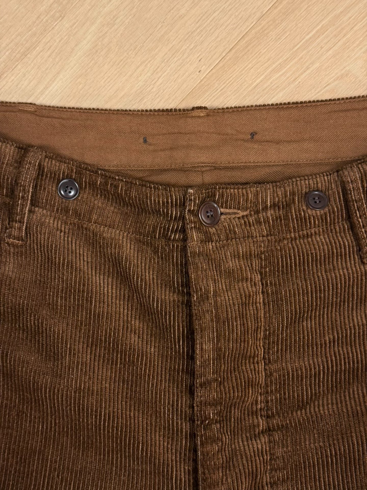 Visvim Tioga Corduroy Pants — detail