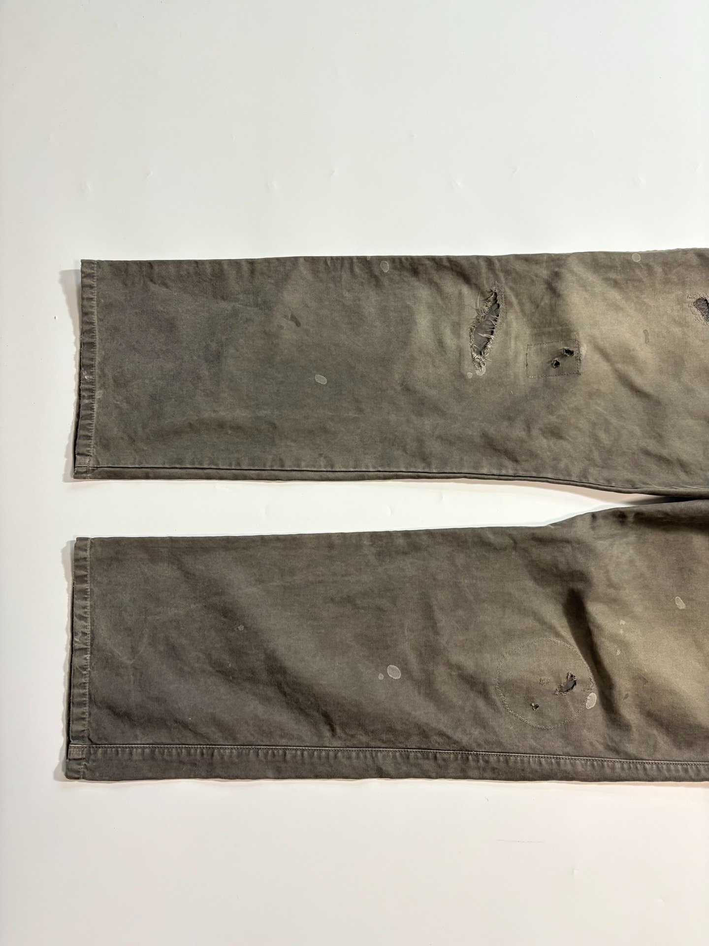 VISVIM TRAVAILLER BRACES PANTS — back