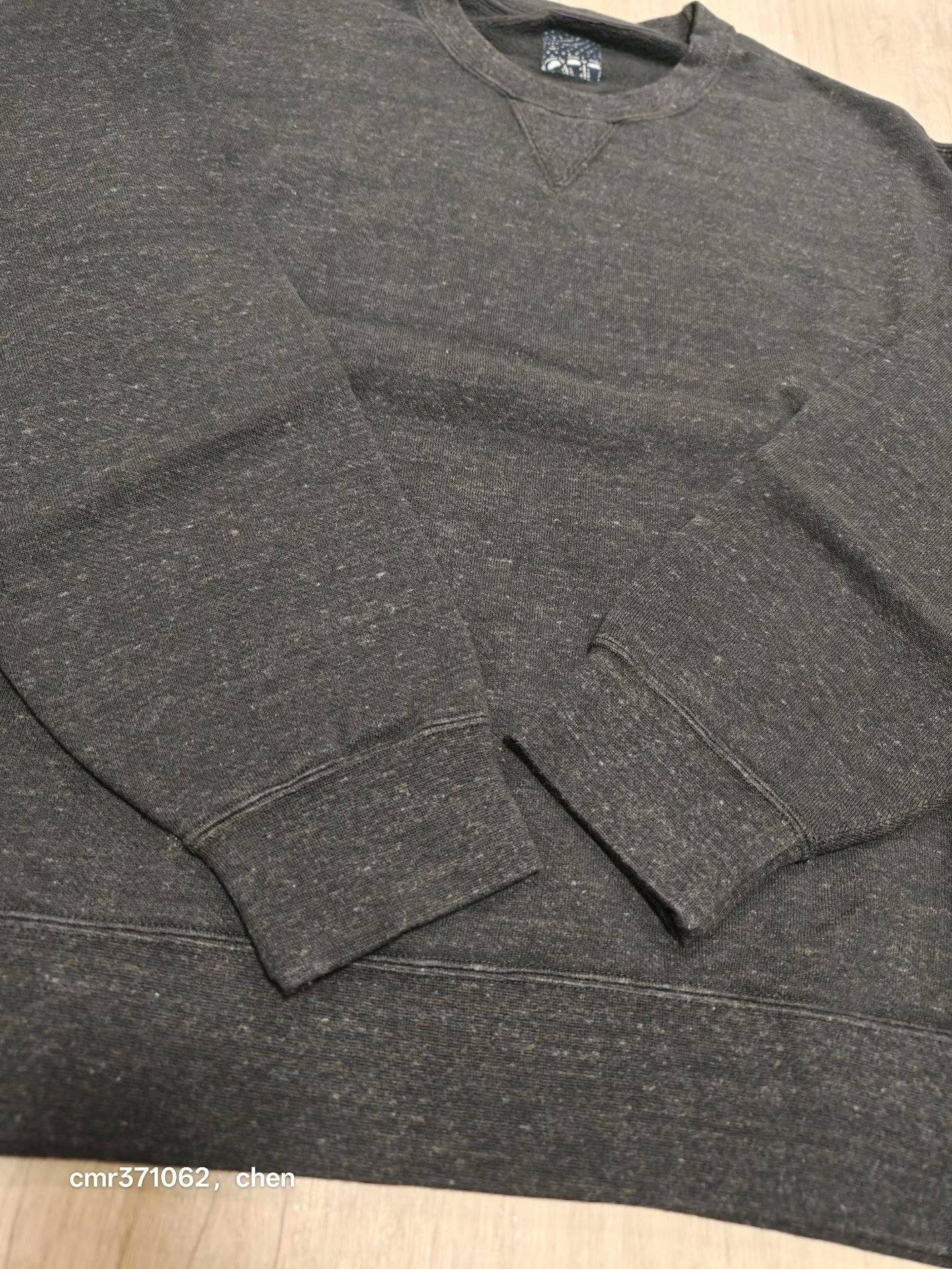 VISVIM 25 ICT JUMBO SB SWEAT L/S — label