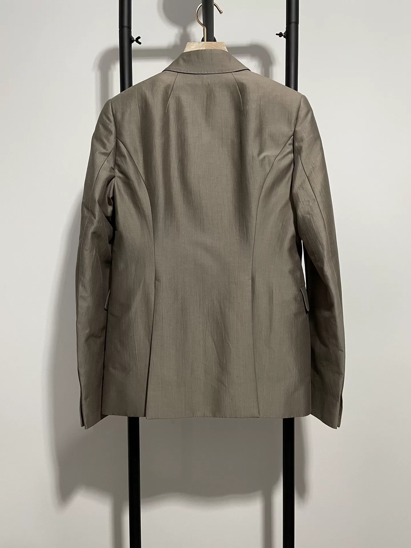 Rick Owens Double-Breasted Suit Jacket — front