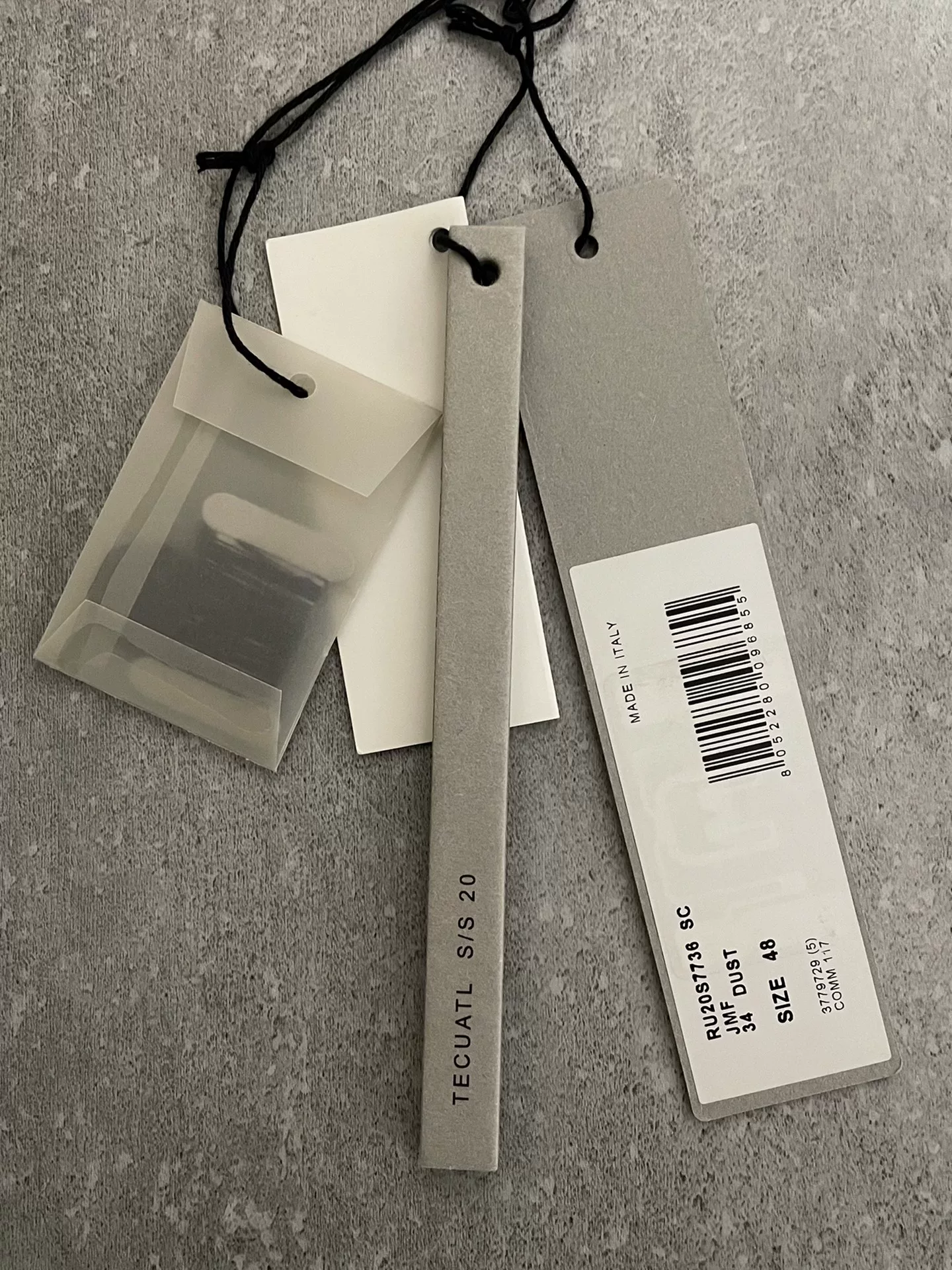 Rick Owens Double-Breasted Suit Jacket — back
