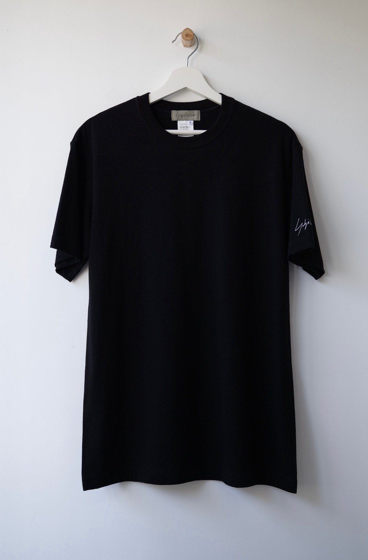 Yohji Yamamoto 26AW Signature Short-Sleeve Tee