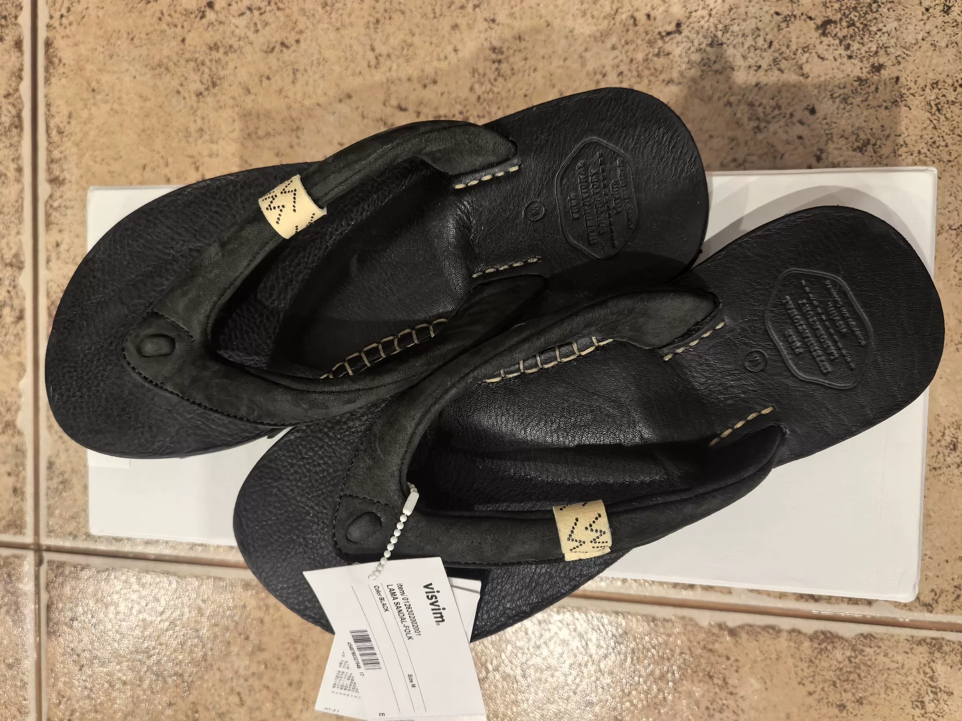 VISVIM 26SS SPOT LAMA SANDAL-FOLK
