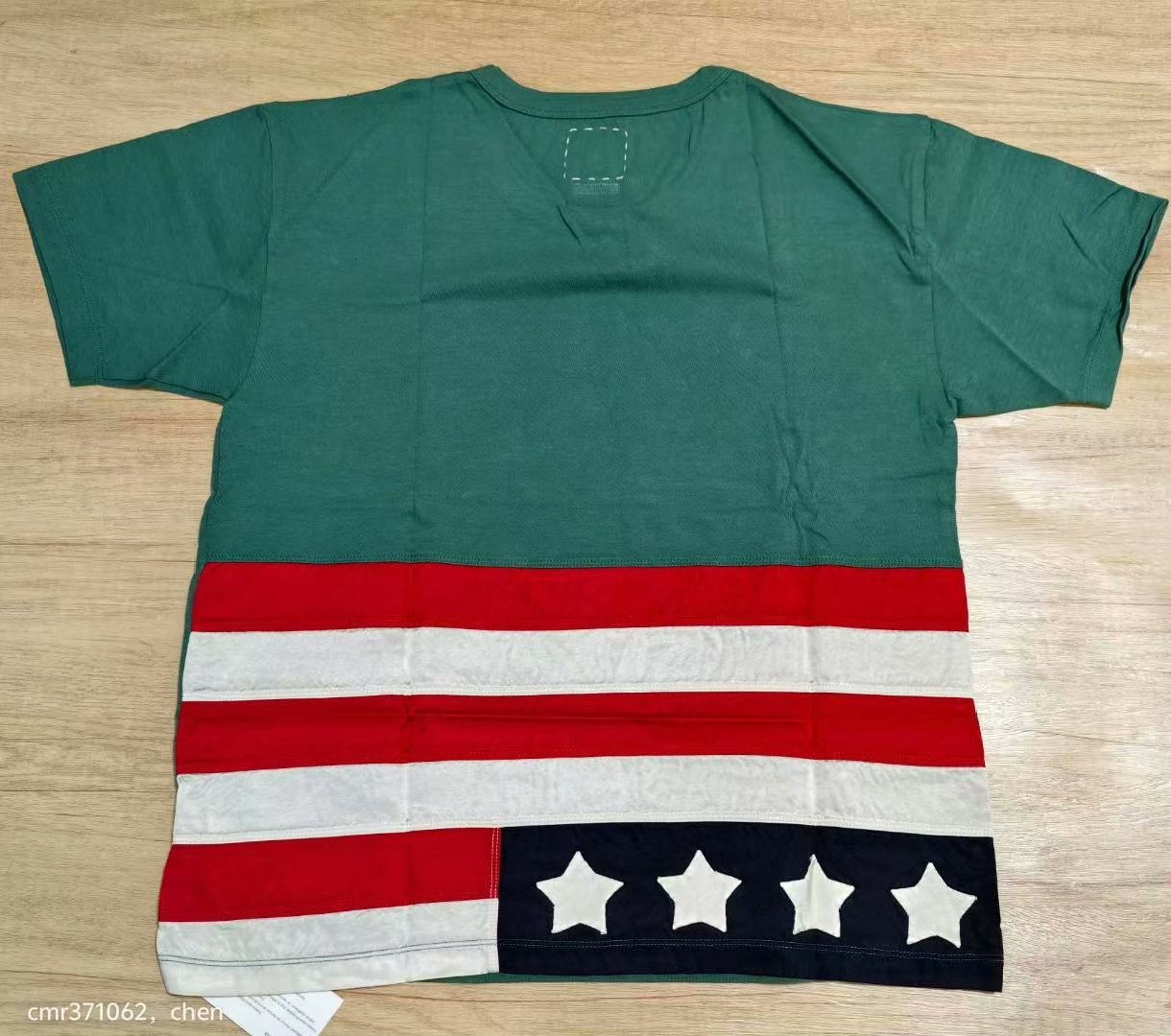 visvim 18ss Spot Jumbo S/S Stars Tee