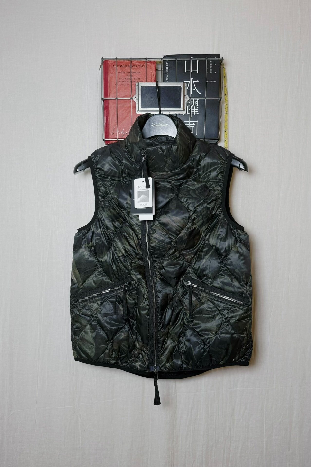 Yohji Yamamoto x TAION Camouflage Down Vest