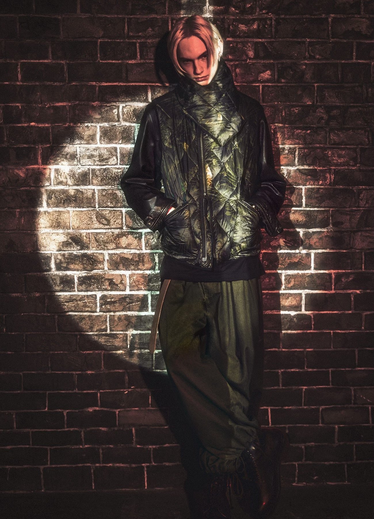 Yohji Yamamoto x TAION Camouflage Down Vest — back