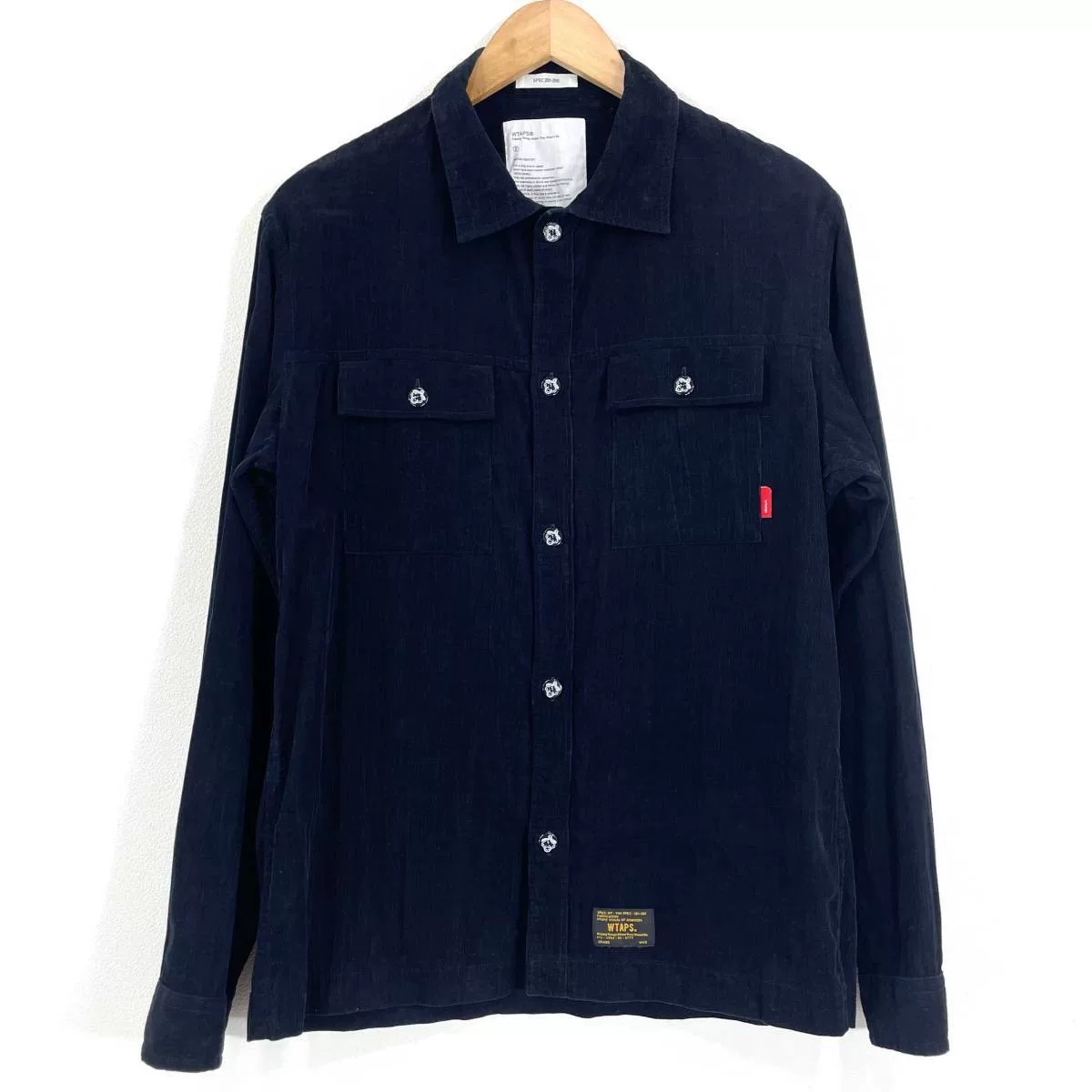 WTAPS Washed Corduroy L/S Shirt