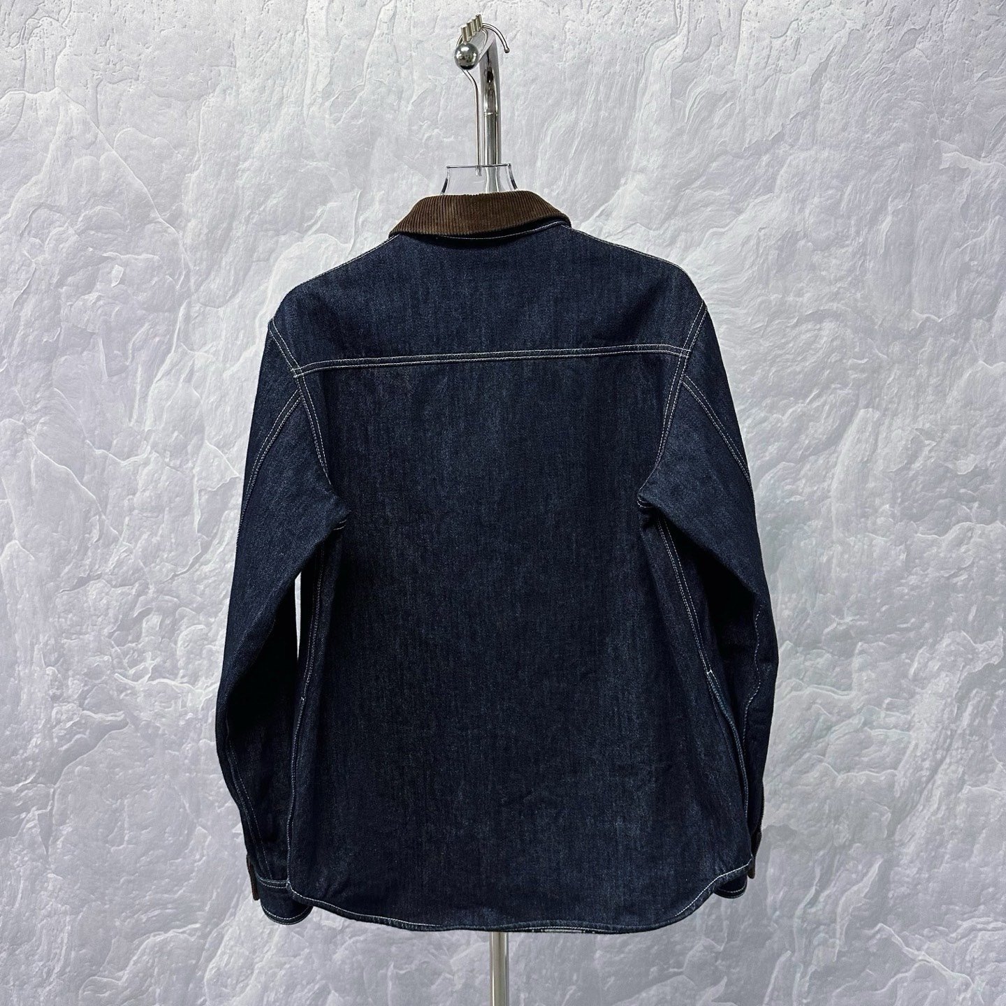Dior SS25 Archives Denim Shirt Jacket — back