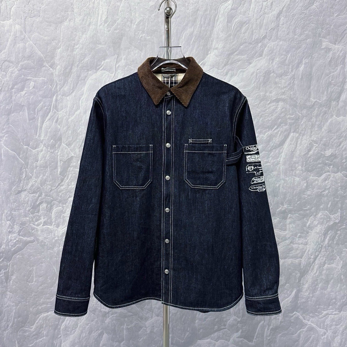 Dior SS25 Archives Denim Shirt Jacket