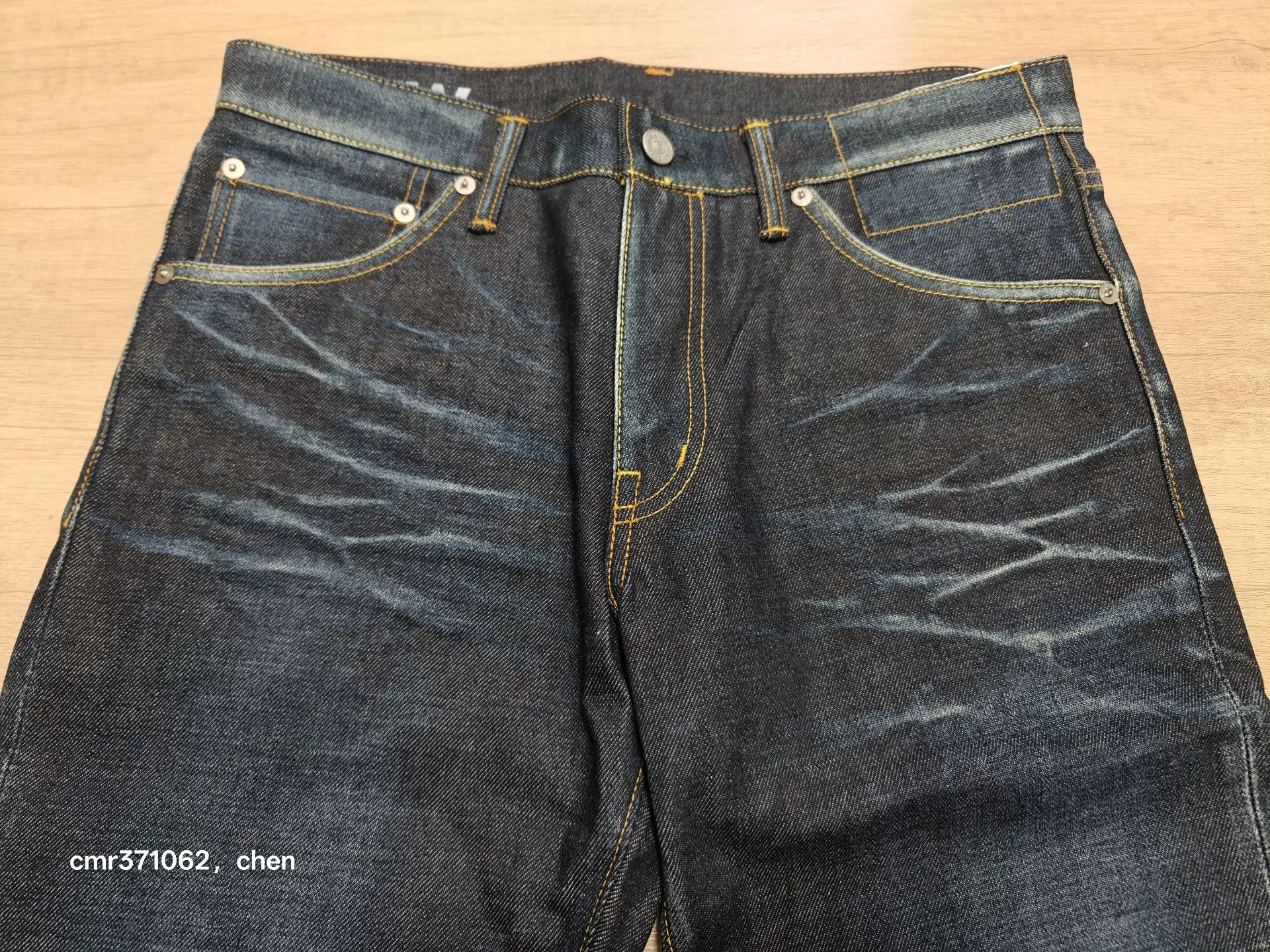 Visvim 19AW Social Sculpture 04 Jeans — back