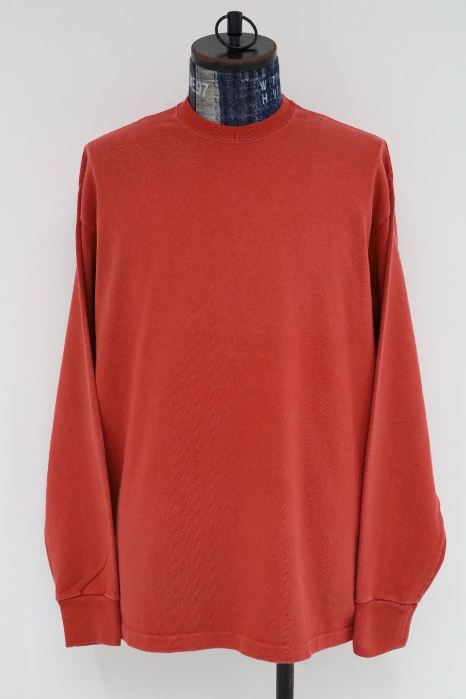 A.PRESSE Vintage Red Long-Sleeve T-shirt