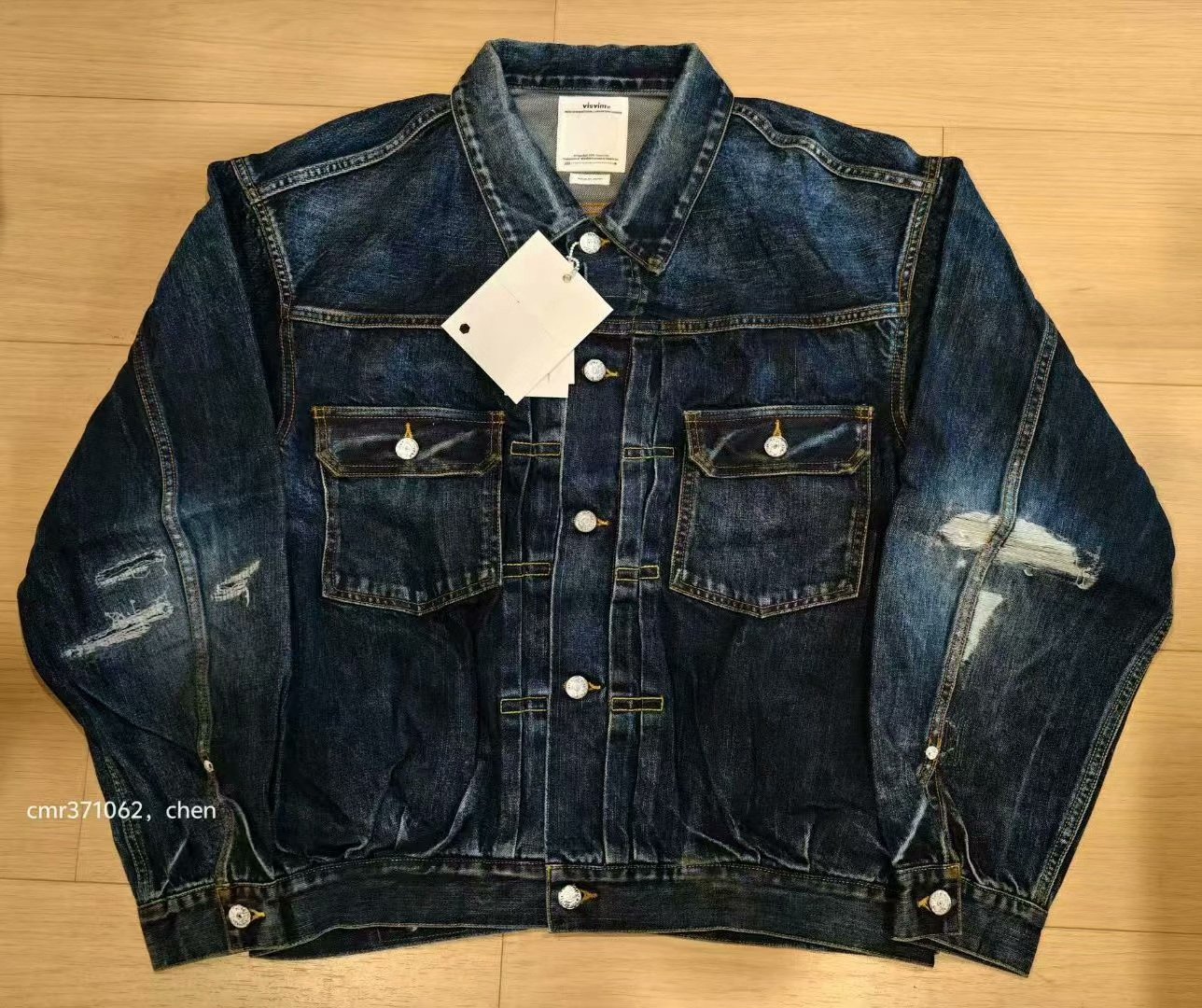 VISVIM 21SS 101XX Dry Denim Jacket