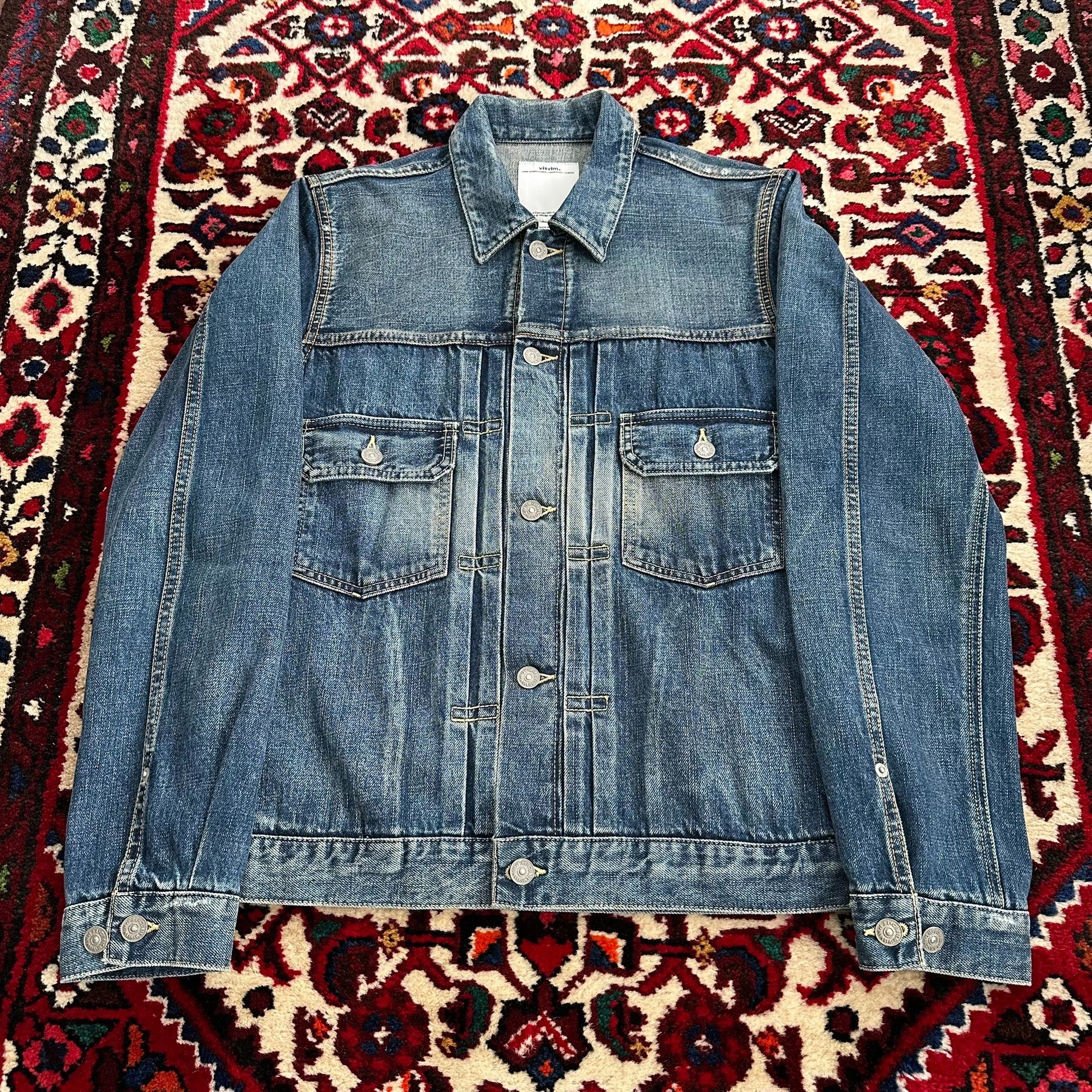 visvim 101 11AW Denim Jacket — front