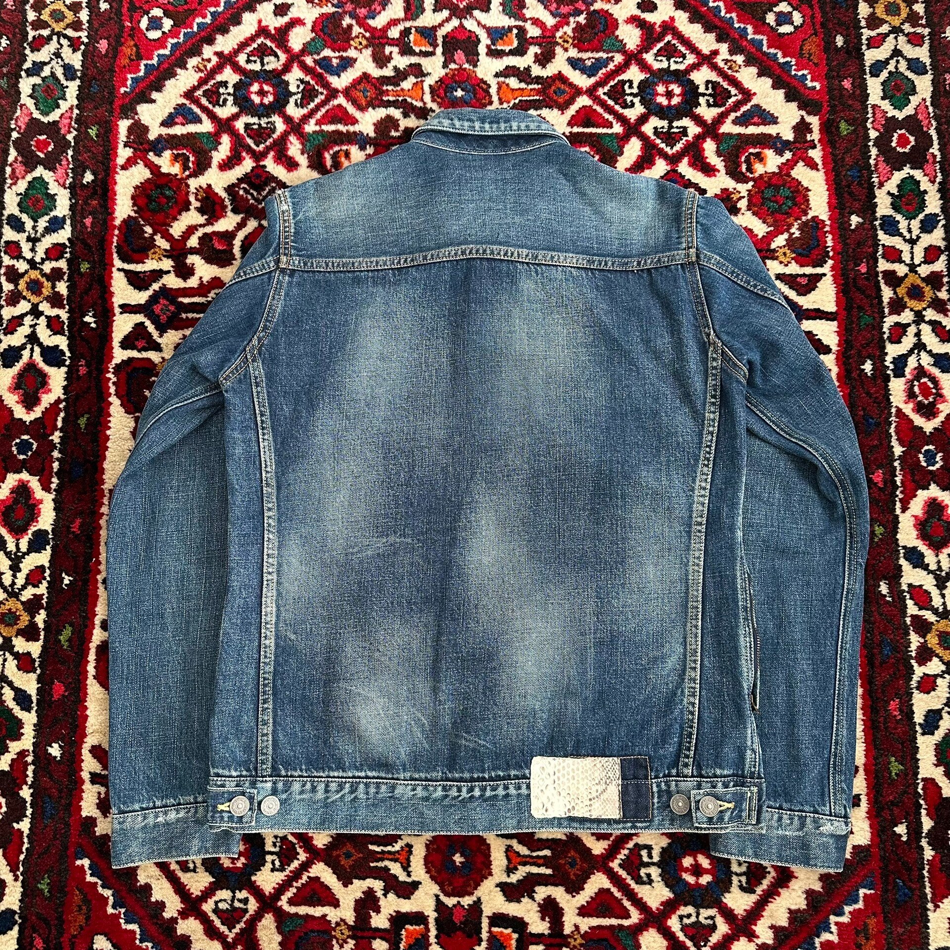 visvim 101 11AW Denim Jacket — detail