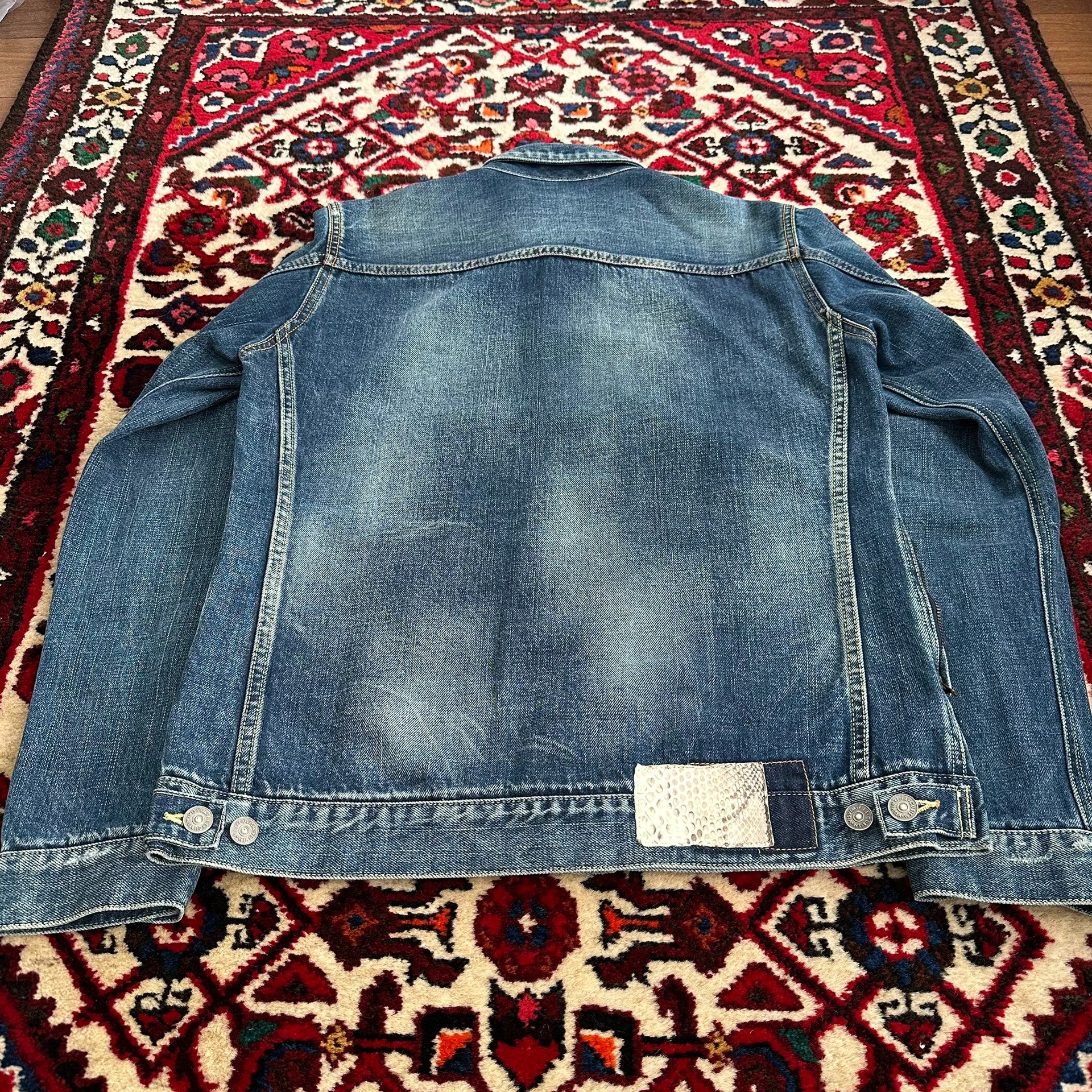 visvim 101 11AW Denim Jacket — back