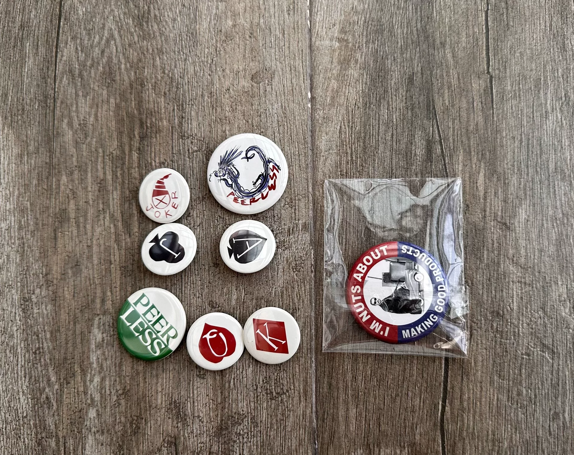 VISVIM Pin Badge Set