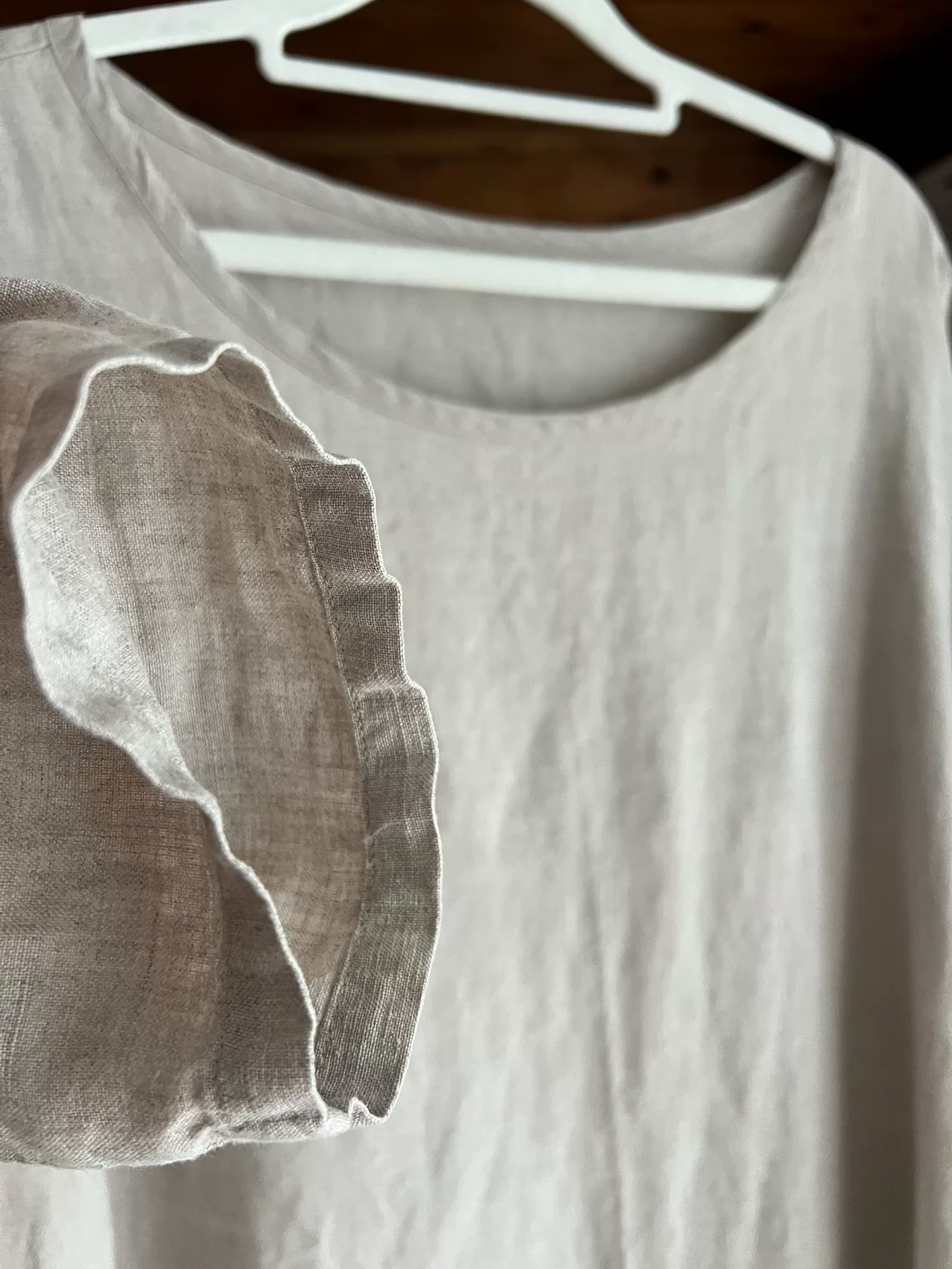 Nest Robe 100% Linen Dress — label