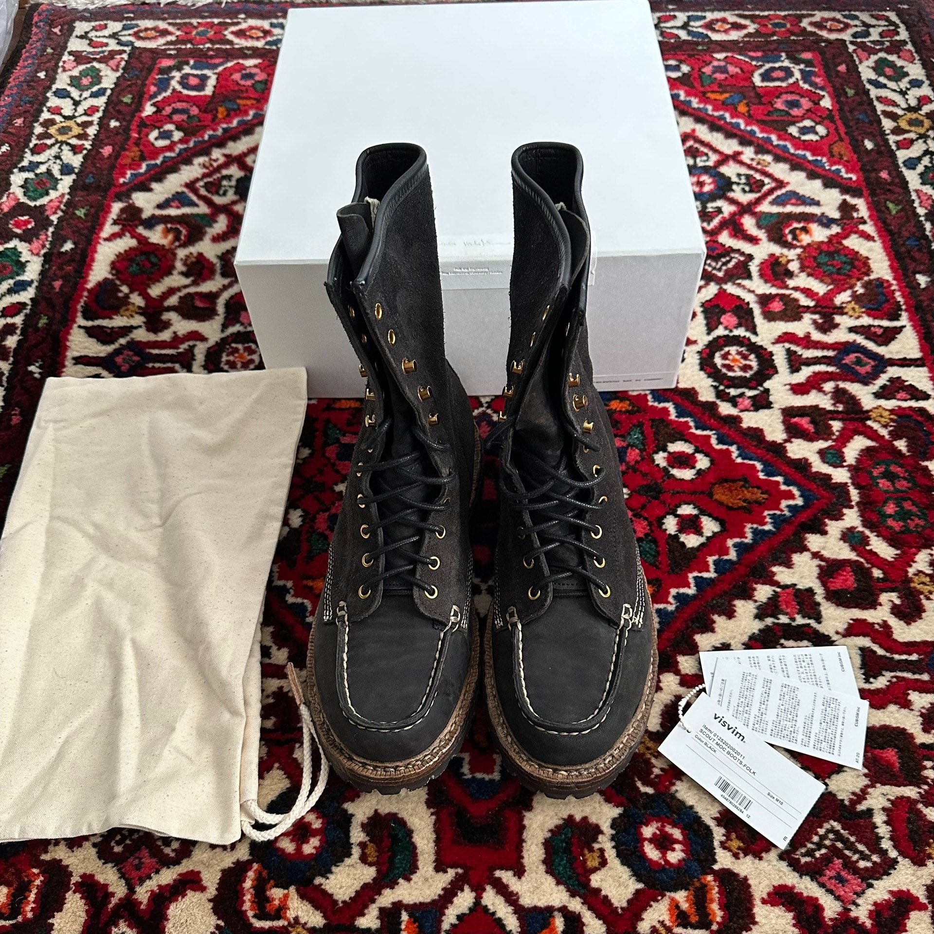 VISVIM 25AW SCOUT MOC BOOTS