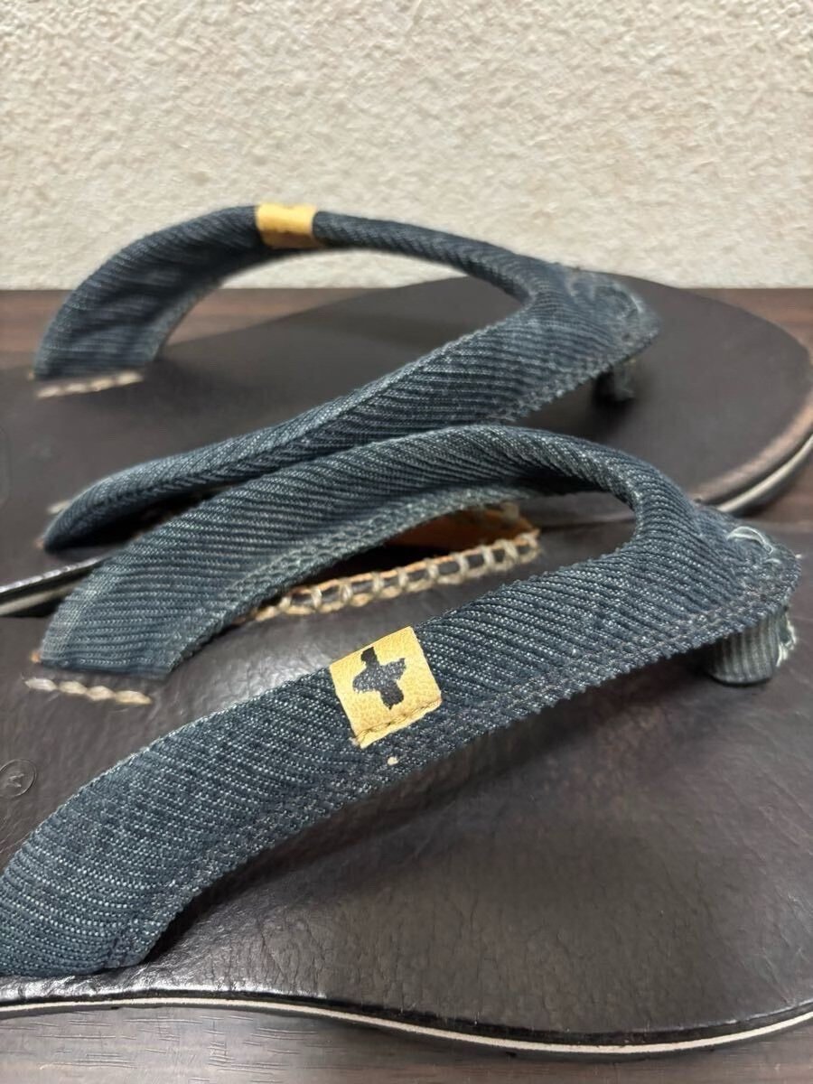 13SS Visvim LAMA-FOLK Flip-Flop Sandals — front