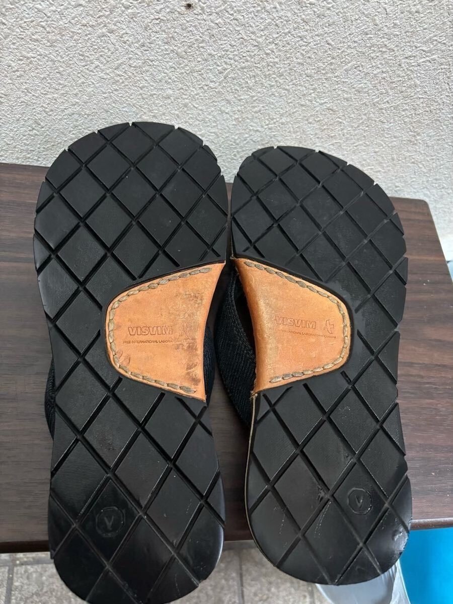 13SS Visvim LAMA-FOLK Flip-Flop Sandals — detail