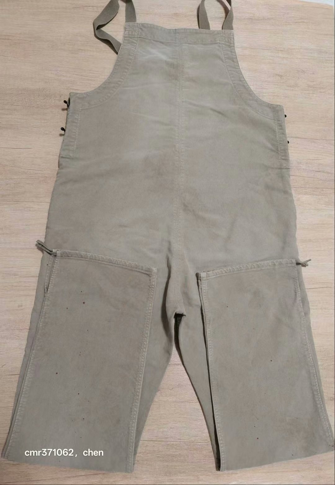 VISVIM 22SS G.CORDS OVERALLS — label