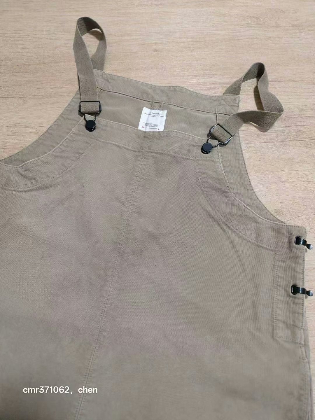 VISVIM 22SS G.CORDS OVERALLS — back
