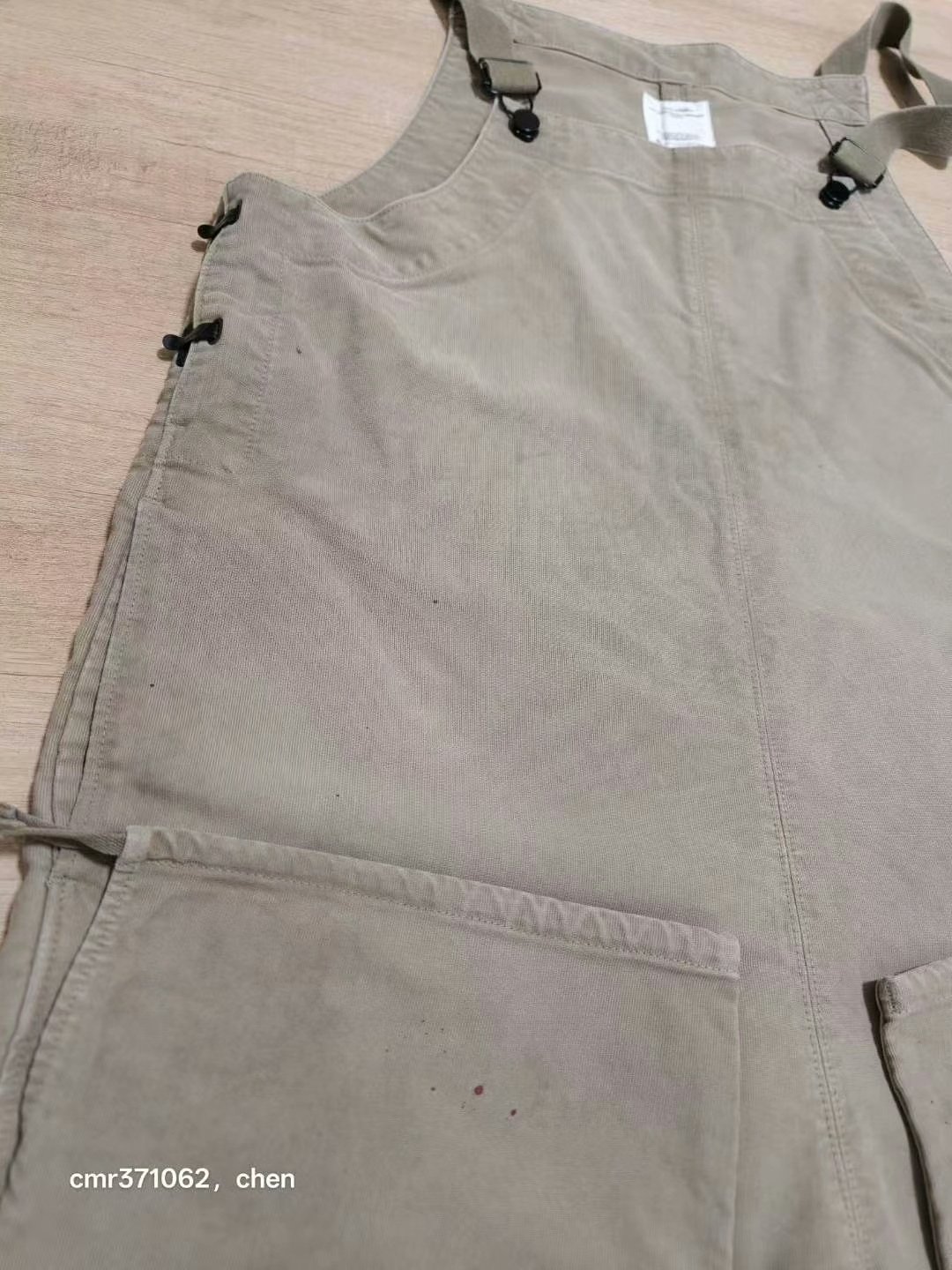 VISVIM 22SS G.CORDS OVERALLS — detail