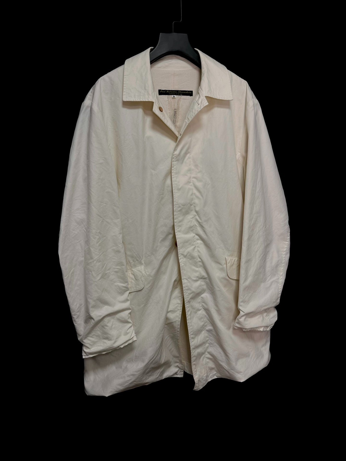 Paul Harnden Mac Milky White Coat — back
