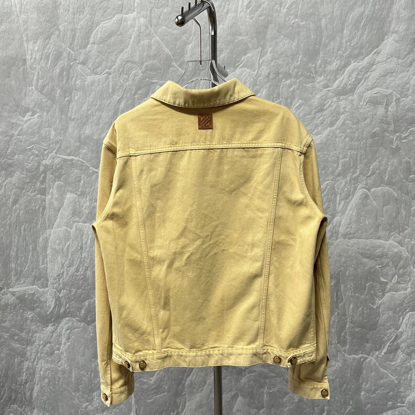 Louis Vuitton FW25 Solid Denim Jacket — back