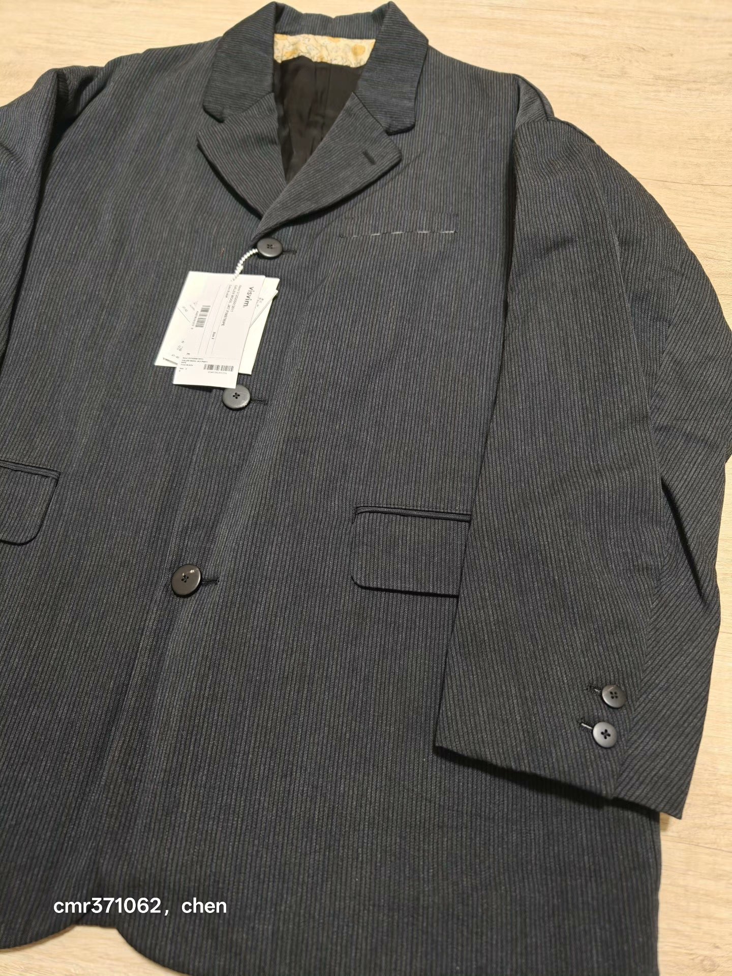 VISVIM 25AW GALEN WOOL JKT — detail